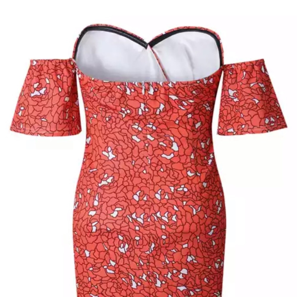 1 LEFT👌🌻Summer love Off SHOULDER FLORAL DRESS - Picture 7 of 7